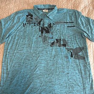 Men’s Projek Raw Blue Polo - XXXT - NEW WITH TAGS